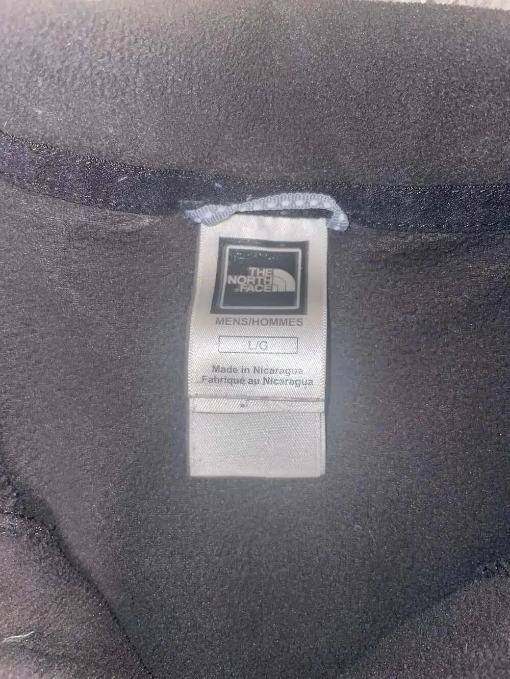 The North Face Men's Half Zip Fleece Jacket - Black
